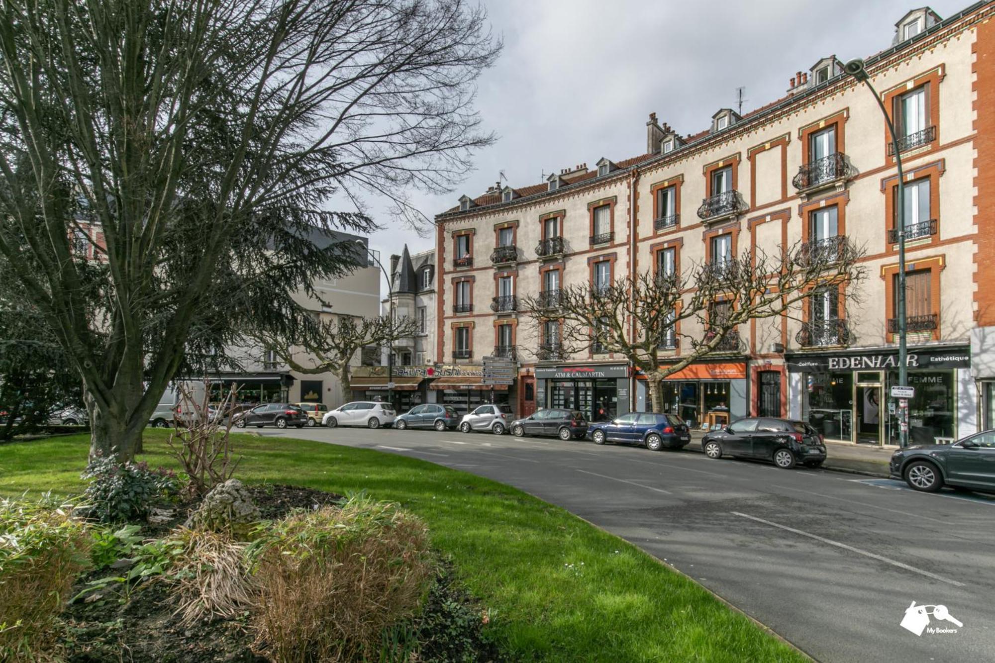 Ferienwohnung Mba Splendide Appart - Le Raincy Rer Banlieue Paris Exterior foto